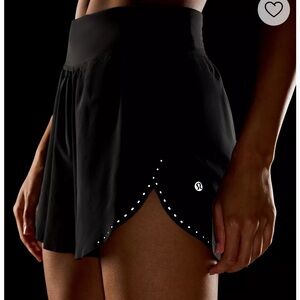 Lululemon Fast and Free Reflective High-Rise Shorts 3”